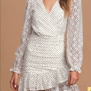 White cocktail dress